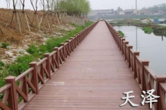 高邑防腐木木桥